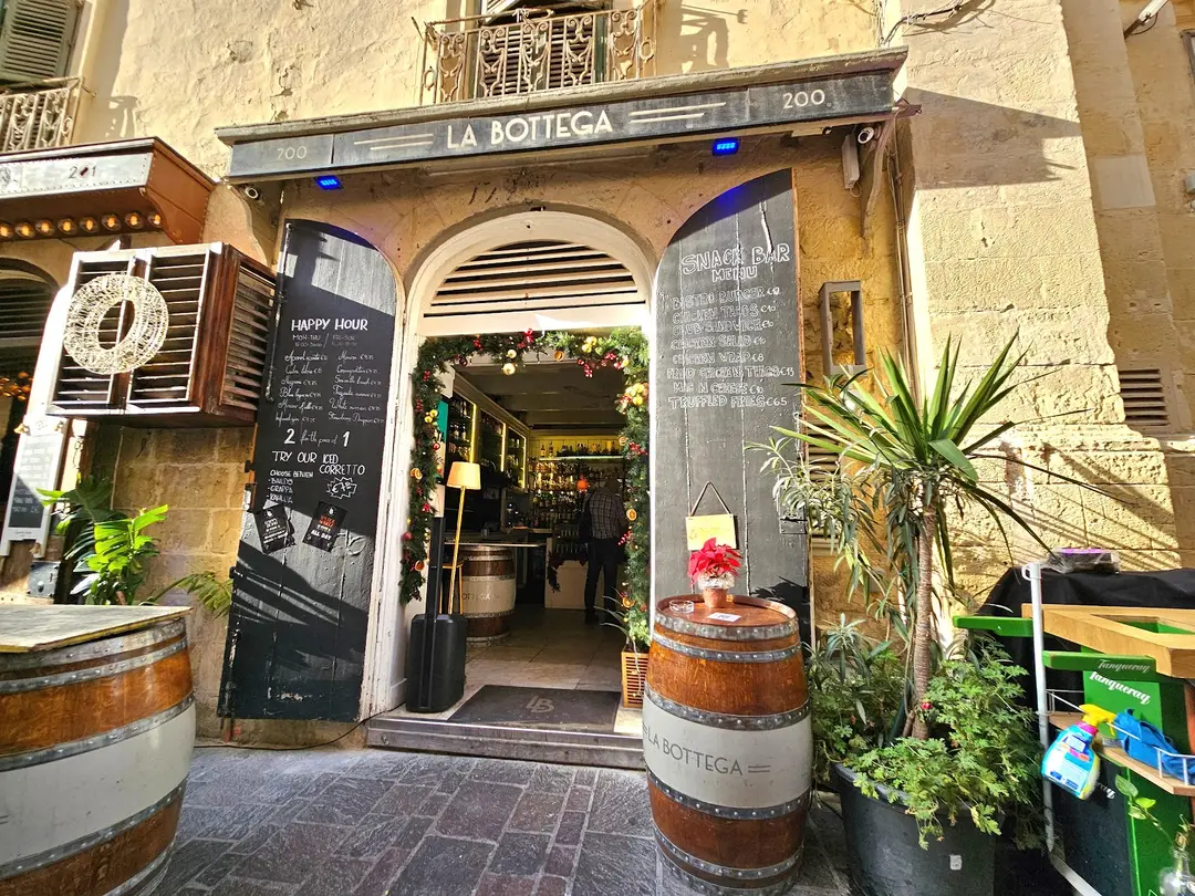 La Bottega — Bar in Valletta, Malta
